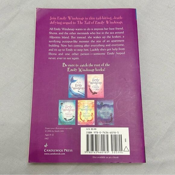 2/$10 Emily Windsnap and the Monster from the Deep Paperback Book by Liz Kessler - Picture 2 of 2